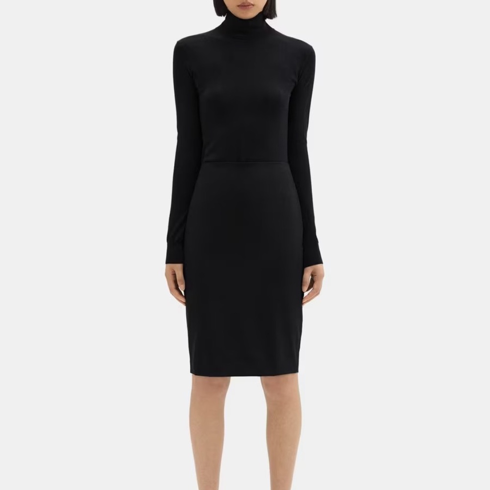 Theory - Pencil Skirt in Stretch Wool Sz 18